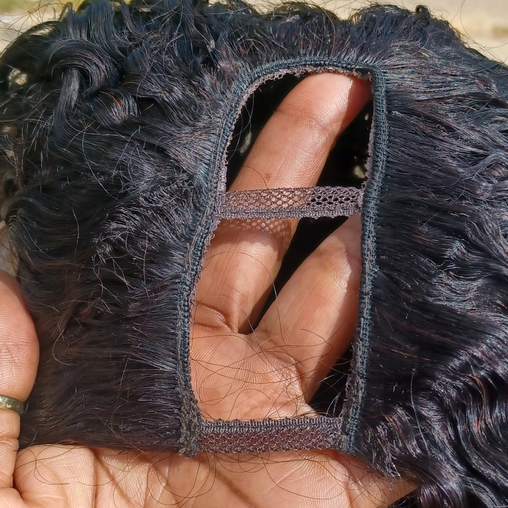 Human hair wig